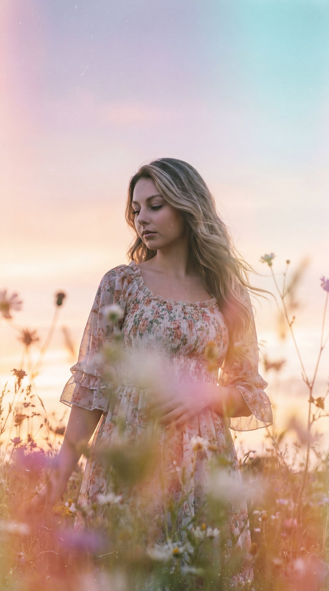 Create image: use the attached image as the main facial reference with high precision while preserving exact facial structure, recognizable identity, facial proportions, identity essence, and natural asymmetry.

SCENE NARRATIVE

A female subject stands al