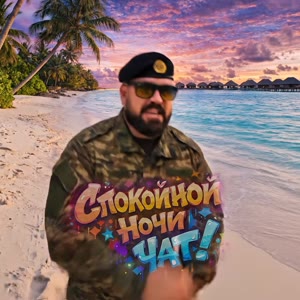 Бежит боец и кричит : Спокойной ночи, а то приду к вам ночью как страшный сон с автоматом стреляющий цветами