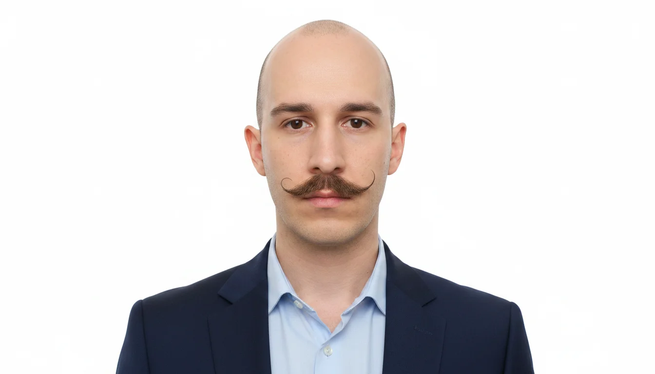 Create a professional, high-resolution ID photo with a clean white background. The person should be centered in the frame, well-lit, and presented with balanced, even lighting free of harsh shadows. Maintain the person’s natural appearance while subtly en