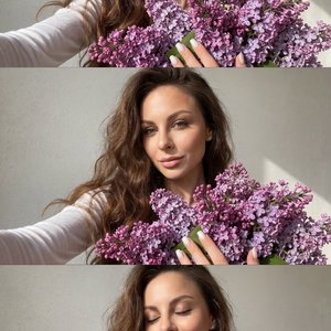 Create a triptych without changing facial features. Selfie, front camera, vertical collage of 3 frames (step by step), 9:16 format. Photorealism, 4K-8K, lifestyle / fashion editorial aesthetic, high detail.
General conditions for all 3 frames:
the same wo