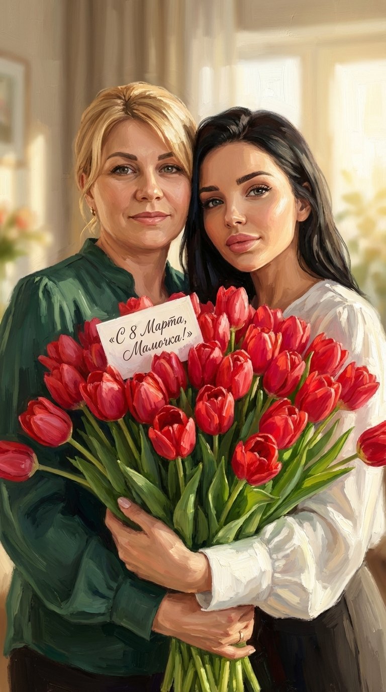 С 8 марта, мамочка!