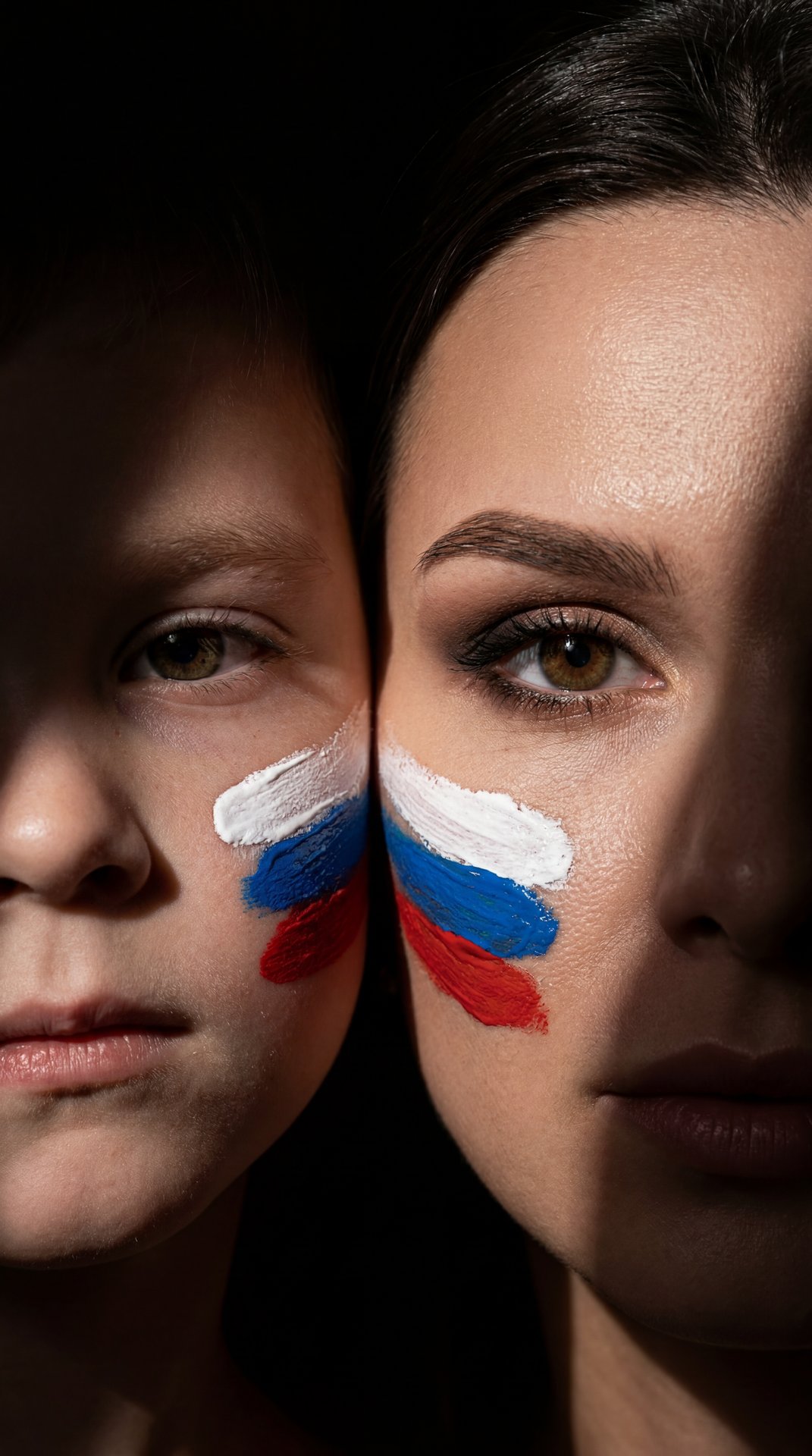 Портрет с флагом