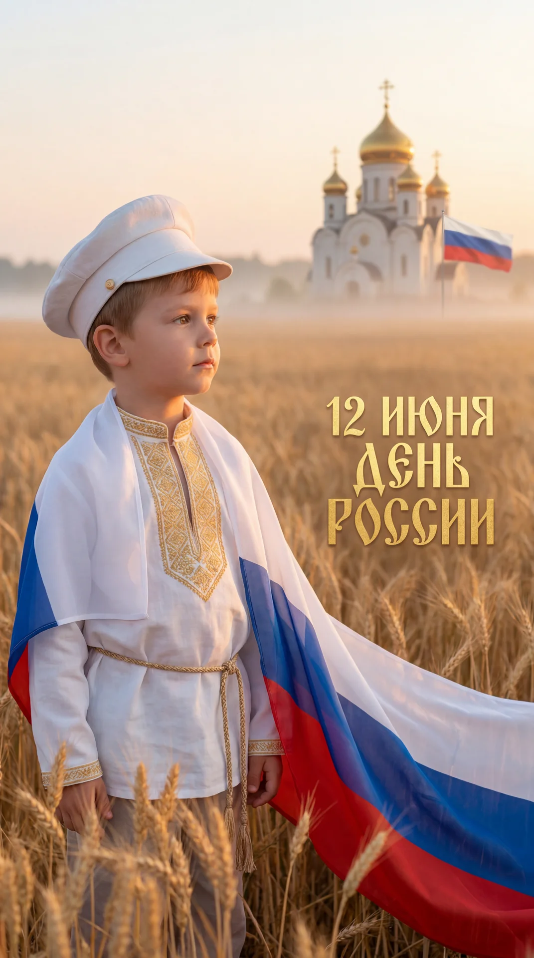 Мальчик в поле