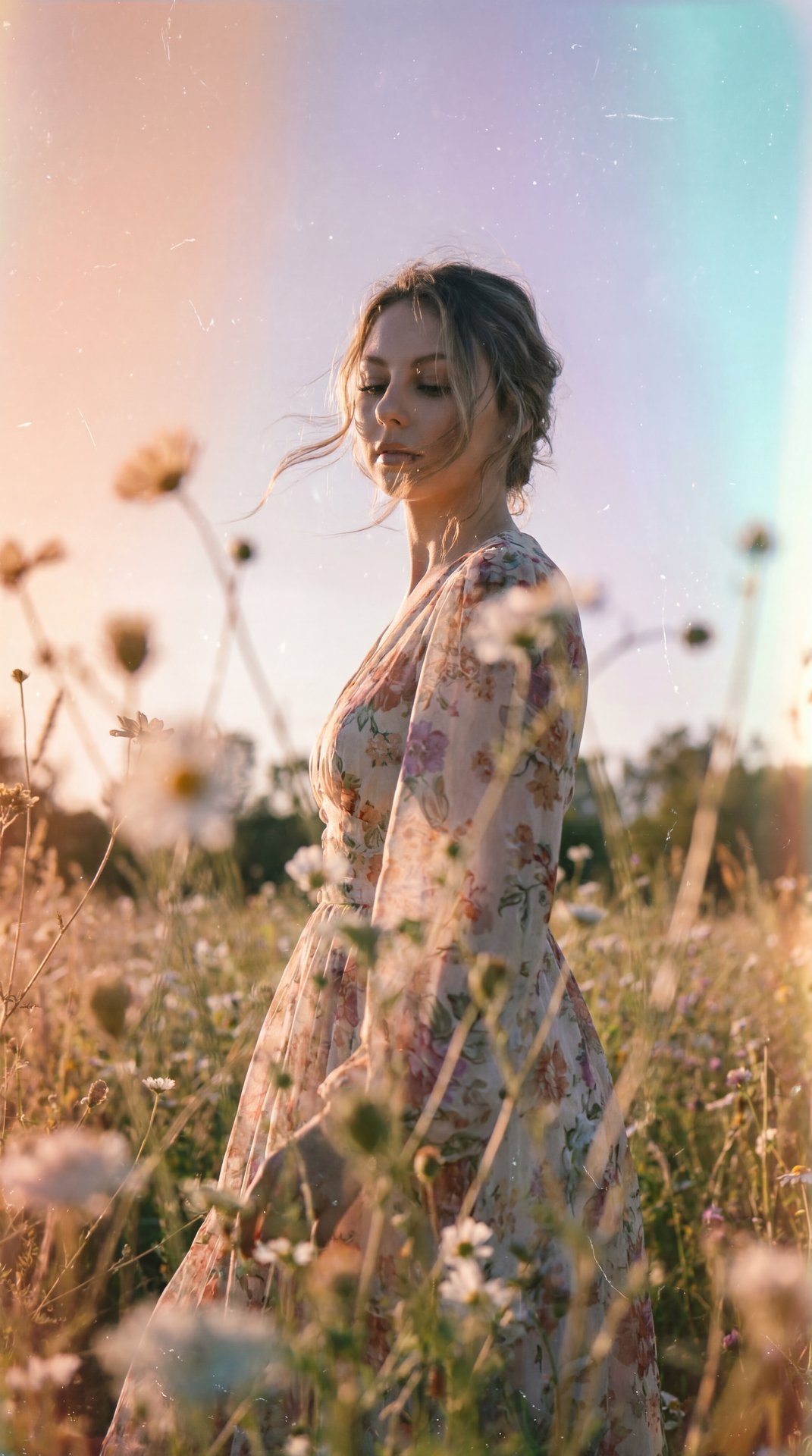 Create image: use the attached image as the main facial reference with high precision while preserving exact facial structure, recognizable identity, facial proportions, identity essence, and natural asymmetry.

SCENE NARRATIVE

A female subject stands al