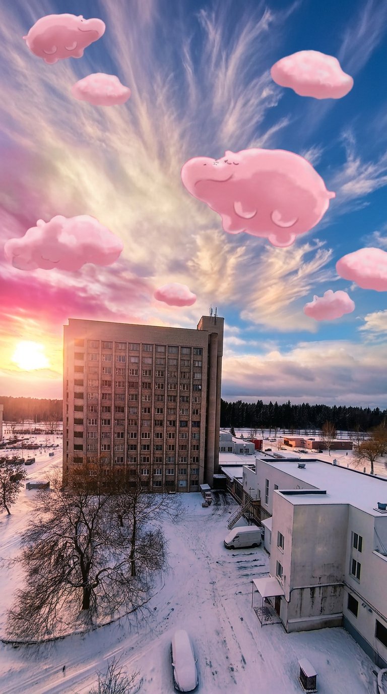 Сделать небо красивым