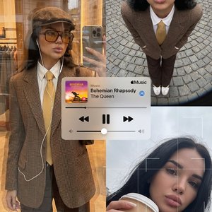 2. FORMAT / LAYOUT:
Editorial poster-style multi-panel collage. Clean graphic layout with 3 photo panels arranged like a modern magazine poster. Crisp panel alignment, subtle spacing only if needed (no thick borders). Retro analog–digital fusion aesthetic