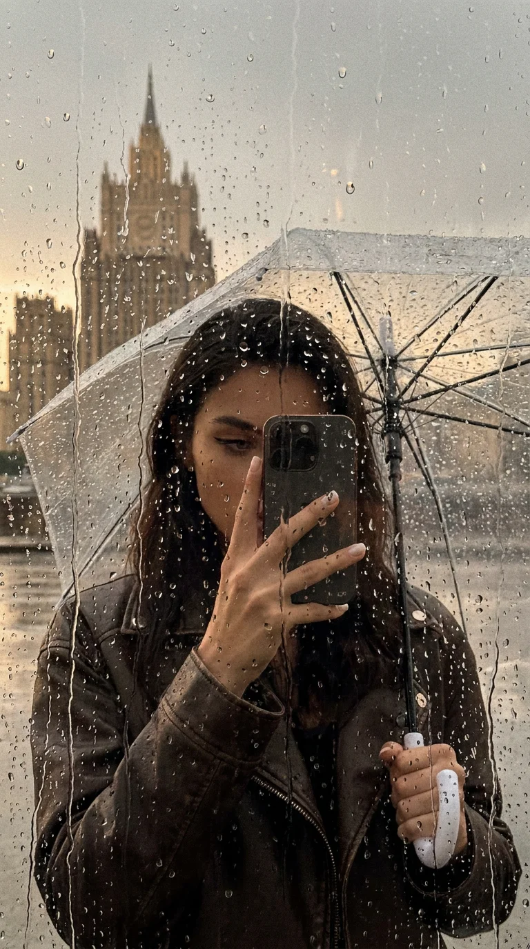 Дождливая Москва