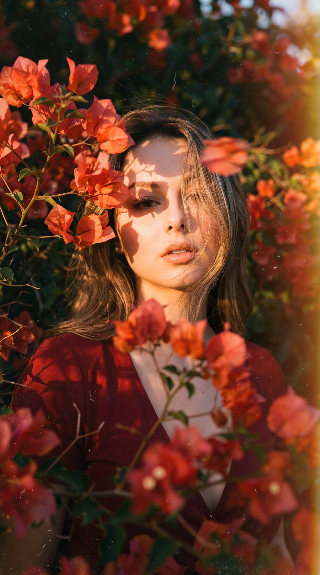 Create image: use the attached image as the main facial reference with high precision while preserving exact facial structure, recognizable identity, facial proportions, identity essence, and natural asymmetry.

SCENE NARRATIVE

A female subject stands in