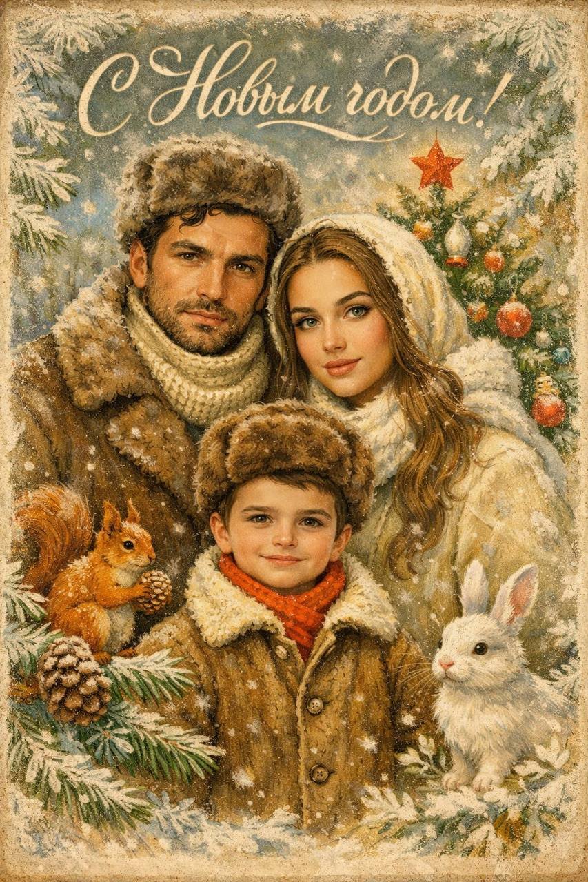 Открытка на масленницу