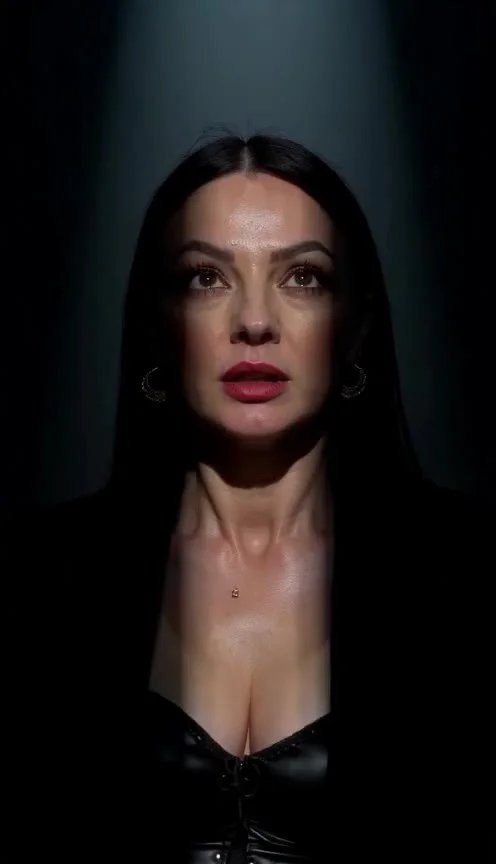 cinematic, high-contrast motivational scene in FOUR shots, pure black background, dramatic single-source overhead lighting, moody film-grain look, 4K, shallow depth of field.



STYLE: Dark cinematic photorealism, moody atmospheric tone, consistent color 